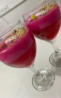 پودر کاسترد، ژله، شربت