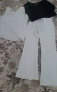 لباس سه تیکه سفید