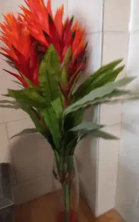 گل خوشگل با گلدان