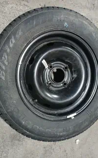 رینگ و لاستیک سایز ۱۴ زاپاس پارس یک عدد