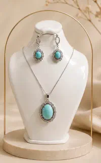 نیم ست نقره