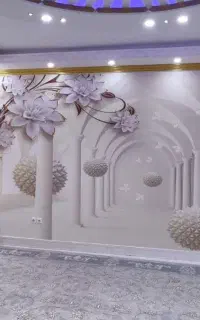 اجرای کاغذ دیواری و دکوراسیون داخلی در دهدشت