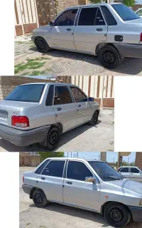 پراید مدل87 بدون رنگ درجه یک