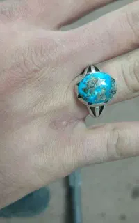 انگشتر فیروزه اصل ، سنگ شجر