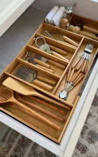 جا قاشقی ریلی چوبی