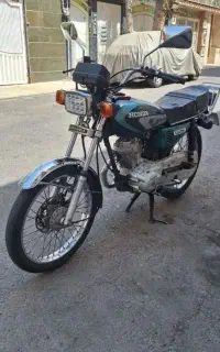 موتور هوندا ۱۲۵ مدل ۸۹ پلاک ملی