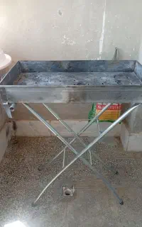 منقل کبابی با زیرش