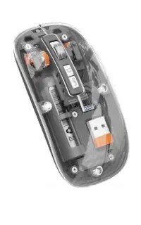 موس بی سیم گرین لاین مدل Transparent Mouse 2
