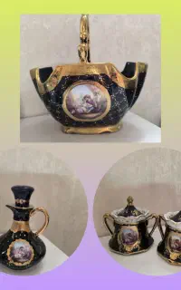 ظروف سورمه ای و  سینی با تخفیف ویژه