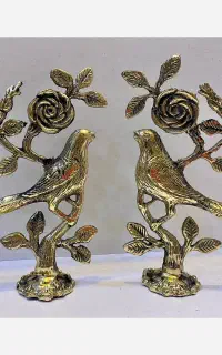 مجسمه برنجی جفت گنجشک