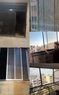 درب وپنجره توری پلیسه وکشوی دووپونصد ت نقاط رایگان