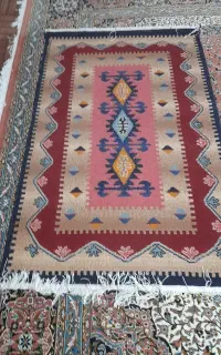 گلیم فرش یک در یک ونیم   ۱×۱/۵