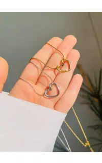 گردنبند قلب منعطف