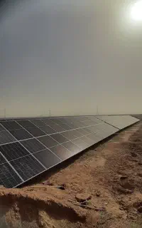 استخدام نیروگاه خورشیدی