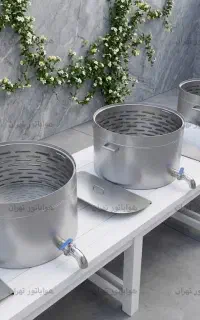دیگ پخت صنعتی با مقاومت حرارتی بالا مدل COOK-35-C