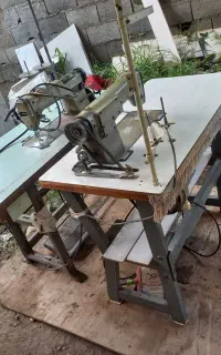 دو عدد چرخ خیاطی صنعتی