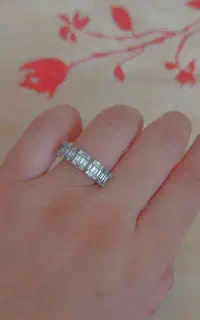انگشتر نقره جواهری