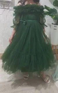 پیراهن مجلسی عروسکی نو۸تا ۱۳ سال فقط ۱۵۰۰