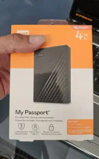 هارد اکسترنال WD 4TB My Passport