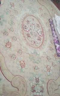 فروش دو جفت فرش ۱۲متری نقش برجسته بیضی