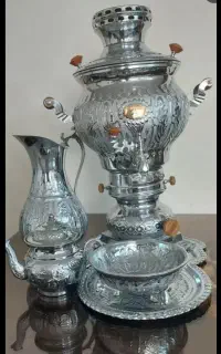 سماور گازی قلم کاری