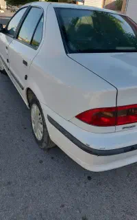 سمند مدل 97رنگ سفید بدون رنگ