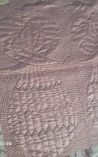 دوعددلحاف دونفره مروارید دوز