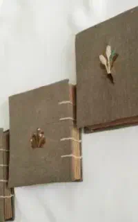 دفتر طراحی و خاطرات گلدوزی شده