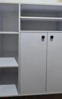کتابخونه سفید mdf