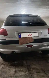 ۲۰۶ نقره ای تیپ ۵ مدل ۸۳