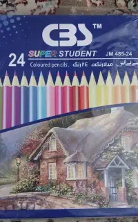 مداد رنگی ۲۴ عدد سی بی اس JM 485-24