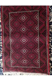 جفت قالیچه دستبافت(روگیری و پرداخت نشده)