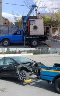 یدک کش امداد خودرو خودروبر  نیسان جرثقیل یدکش