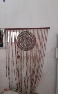 پرده ریسه ای چوبی