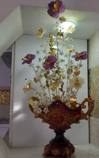 دکور گل تزئینی