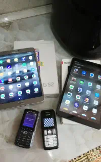تبلت سامسونگ و تبلت هواوی و گوشی ساده