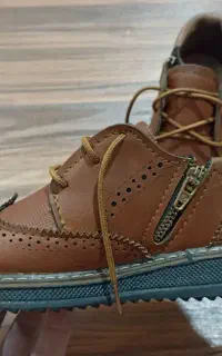 کفش چرم پسرانه نو
