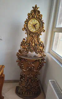 ساعت کنسولی دو تیکه