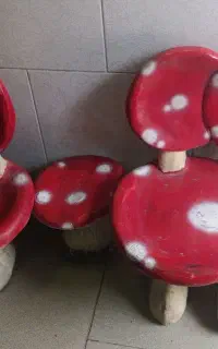 صندلی های قارچی