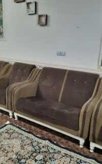 مبل راحتی ۷ نفره به همراه پایه مبل