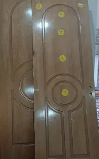 درب چوبی