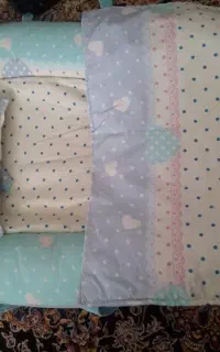 تشک گارد دار با بالش و لحافش