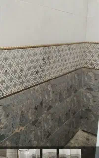 کار کاشی کاری وسنگ کاری