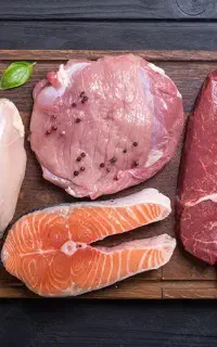 فروش اقساطی گوشت ، مرغ ، ماهی و میگو بدون پیش