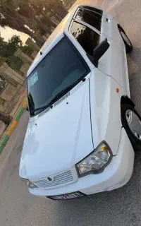 پراید ۱۱۱مدل ۹۷ .بدون رنگ‌
