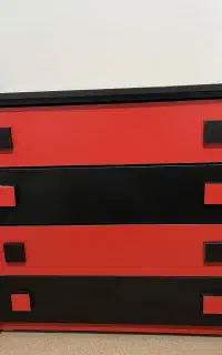 دراور و آینه قدی MDF