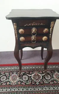 میز تلفن دو کشو