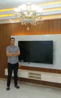 نصب قاب بندی تی وی وال ماربل ترموال وقرنیزوشیرآلات