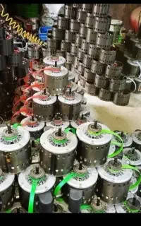 موتور کولر دینام کولر کهنه با نو