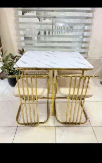 میز نهار خوری فلزی اقساط